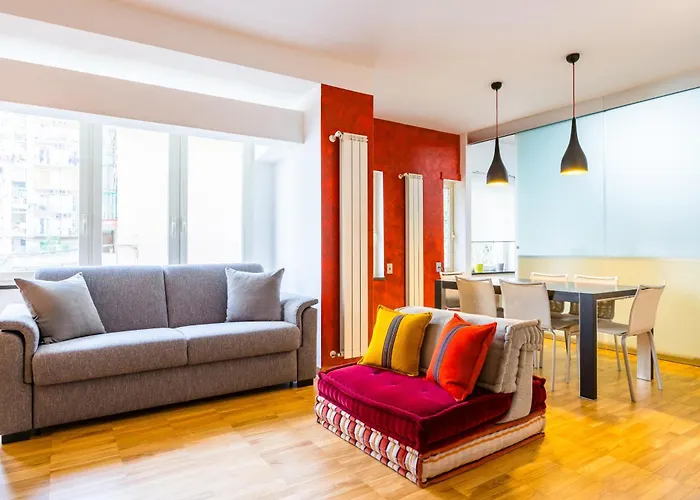 Fresh And Trendy Flat At Vomero