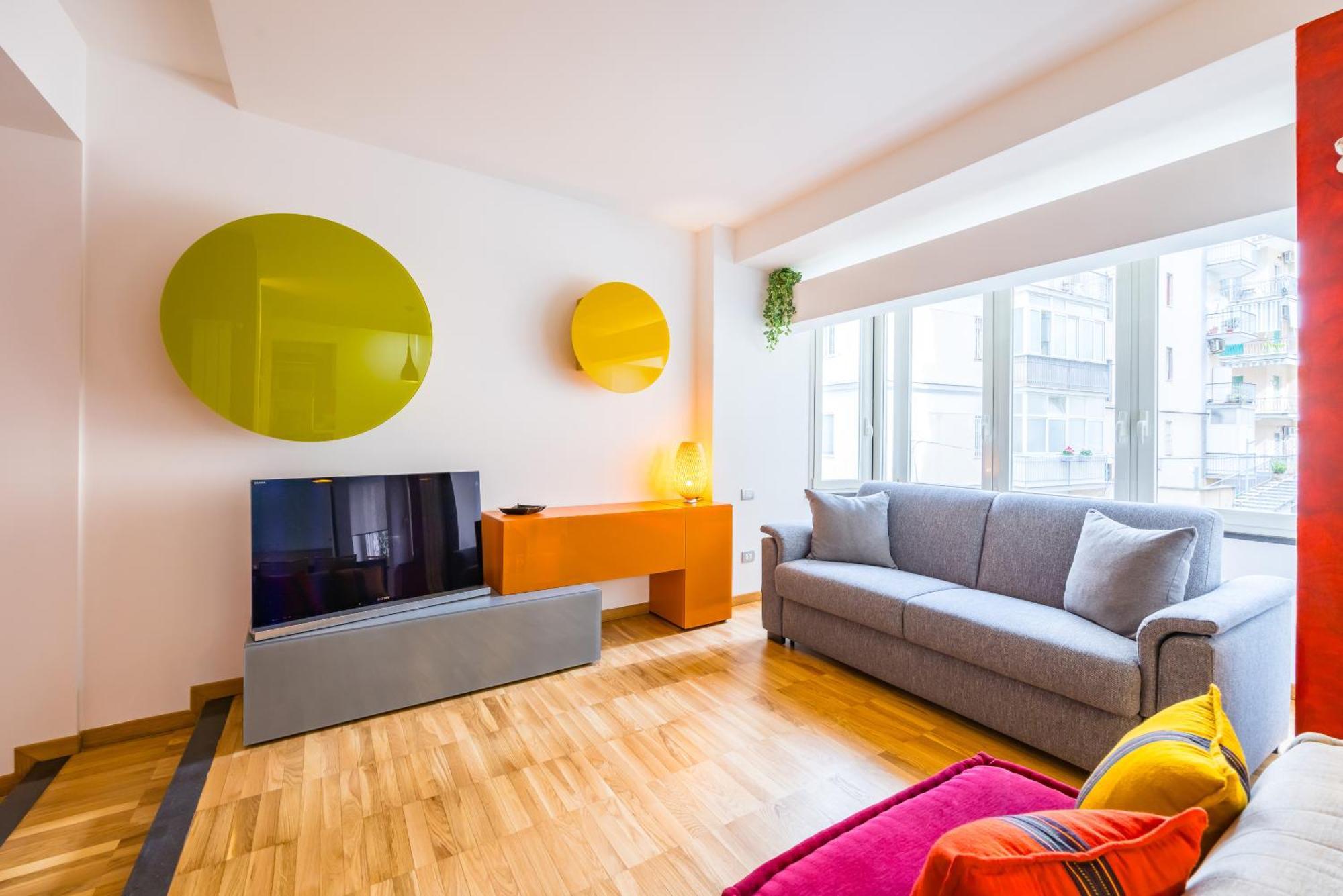 Apartamento Fresh And Trendy Flat At Vomero Nápoles